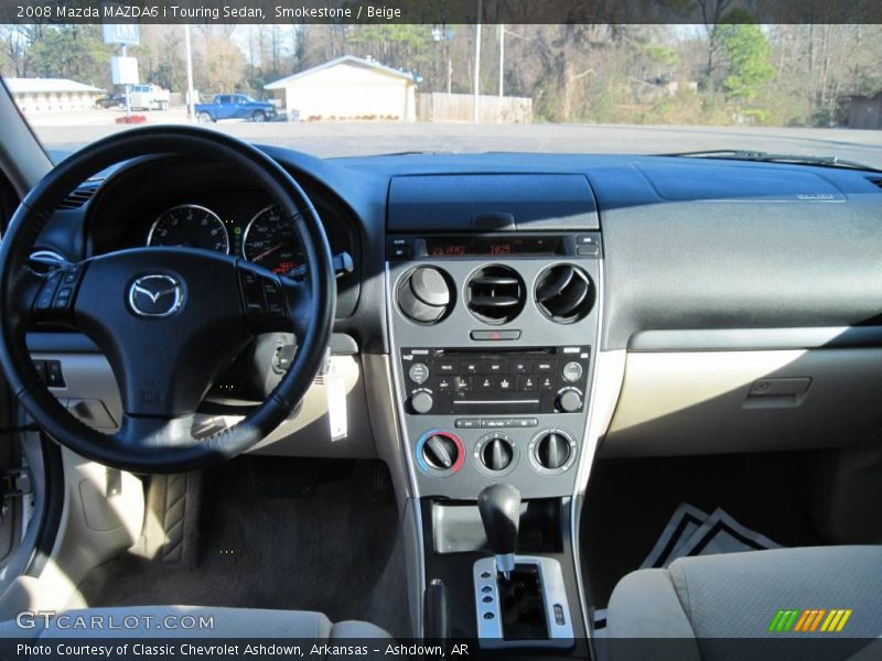 Smokestone / Beige 2008 Mazda MAZDA6 i Touring Sedan