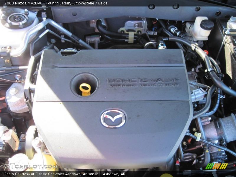 Smokestone / Beige 2008 Mazda MAZDA6 i Touring Sedan