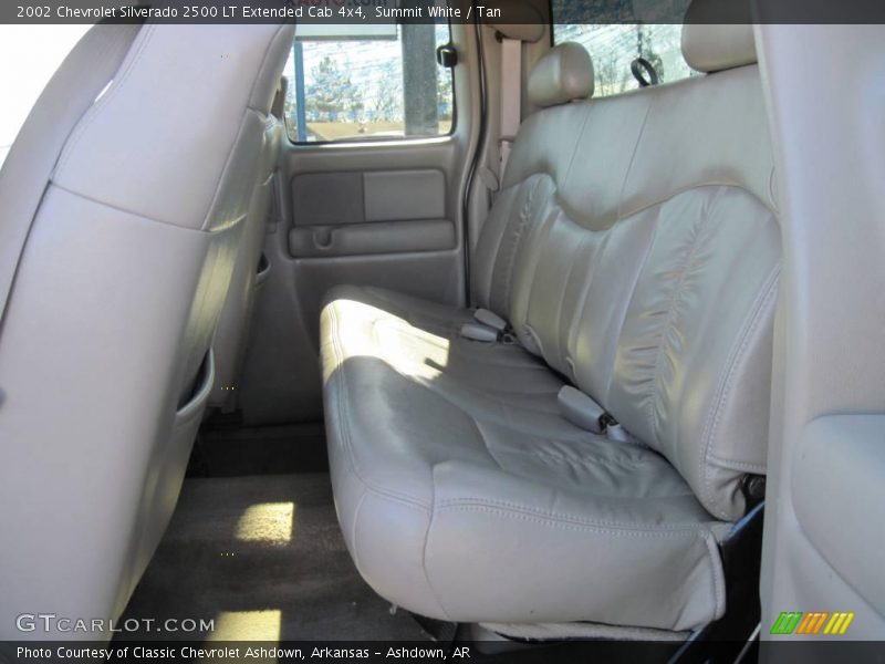 Summit White / Tan 2002 Chevrolet Silverado 2500 LT Extended Cab 4x4