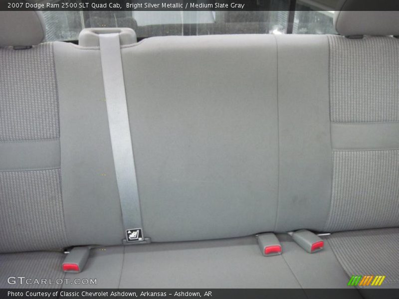 Bright Silver Metallic / Medium Slate Gray 2007 Dodge Ram 2500 SLT Quad Cab