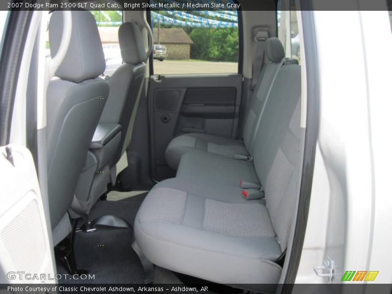 Bright Silver Metallic / Medium Slate Gray 2007 Dodge Ram 2500 SLT Quad Cab