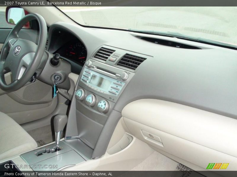 Barcelona Red Metallic / Bisque 2007 Toyota Camry LE