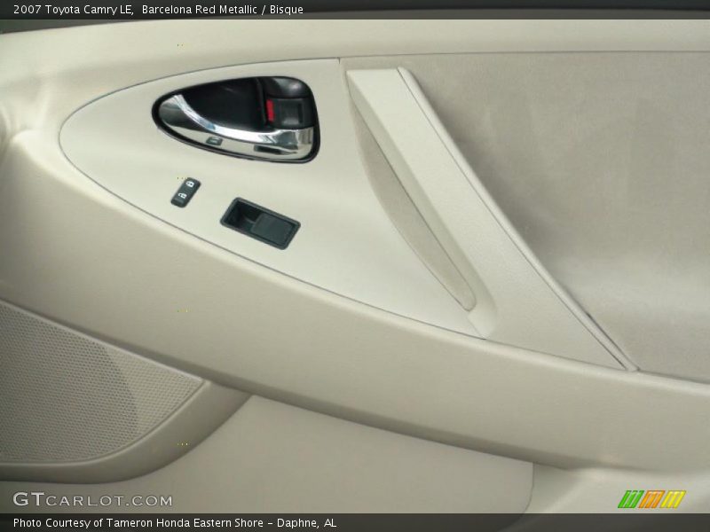Barcelona Red Metallic / Bisque 2007 Toyota Camry LE