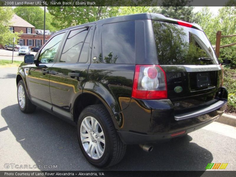 Narvik Black / Ebony Black 2008 Land Rover LR2 SE
