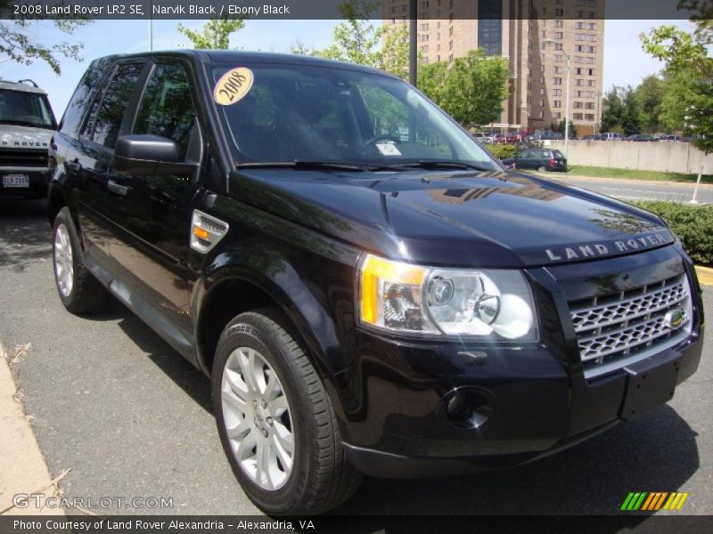 Narvik Black / Ebony Black 2008 Land Rover LR2 SE