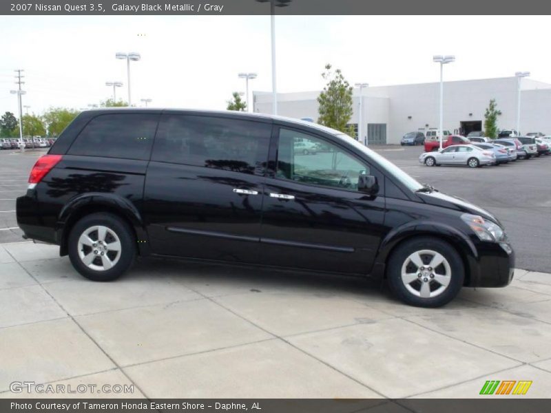 Galaxy Black Metallic / Gray 2007 Nissan Quest 3.5
