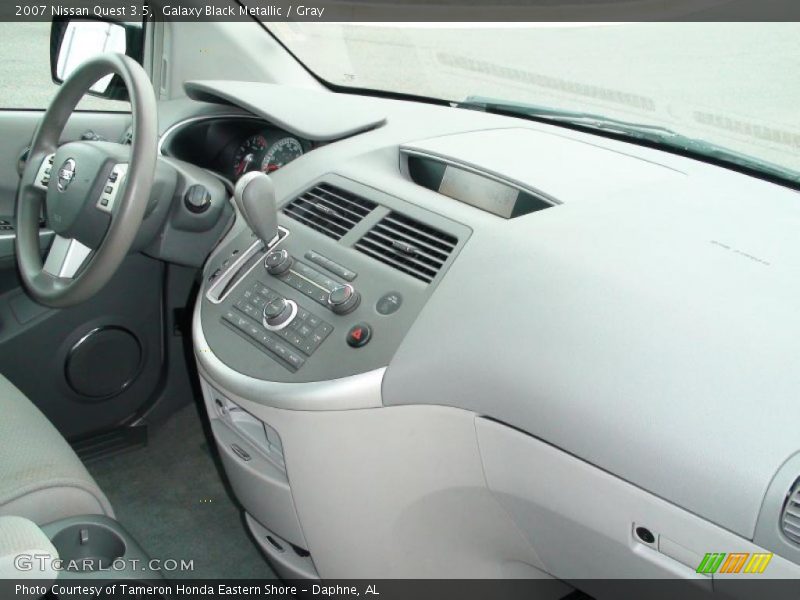 Galaxy Black Metallic / Gray 2007 Nissan Quest 3.5