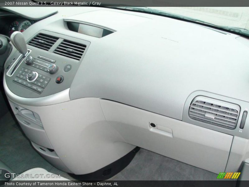Galaxy Black Metallic / Gray 2007 Nissan Quest 3.5