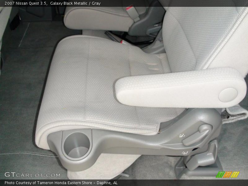 Galaxy Black Metallic / Gray 2007 Nissan Quest 3.5