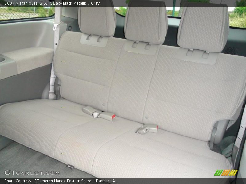 Galaxy Black Metallic / Gray 2007 Nissan Quest 3.5