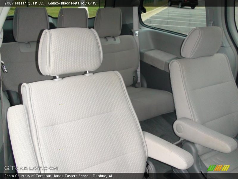 Galaxy Black Metallic / Gray 2007 Nissan Quest 3.5