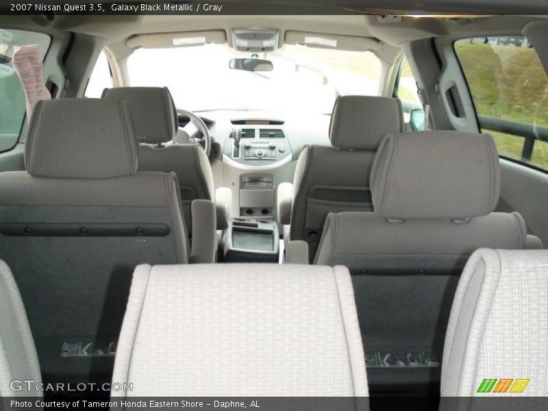 Galaxy Black Metallic / Gray 2007 Nissan Quest 3.5
