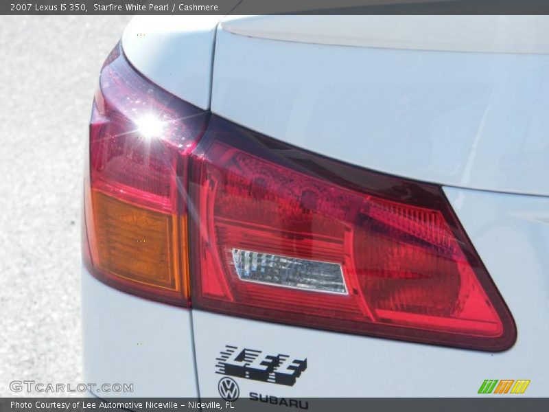 Starfire White Pearl / Cashmere 2007 Lexus IS 350