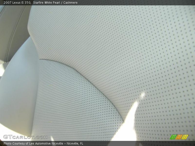 Starfire White Pearl / Cashmere 2007 Lexus IS 350