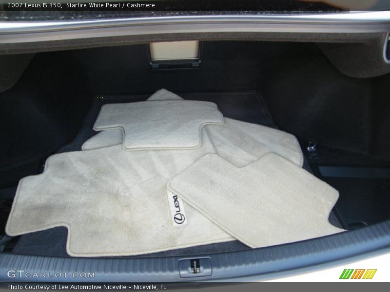 Starfire White Pearl / Cashmere 2007 Lexus IS 350