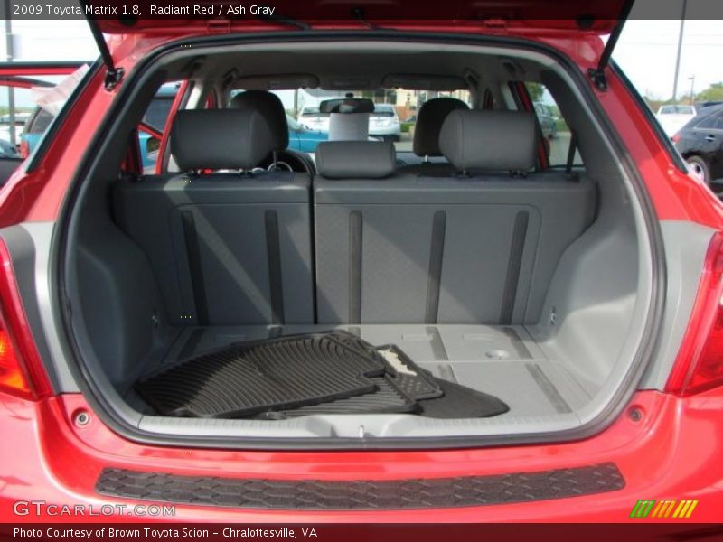 Radiant Red / Ash Gray 2009 Toyota Matrix 1.8