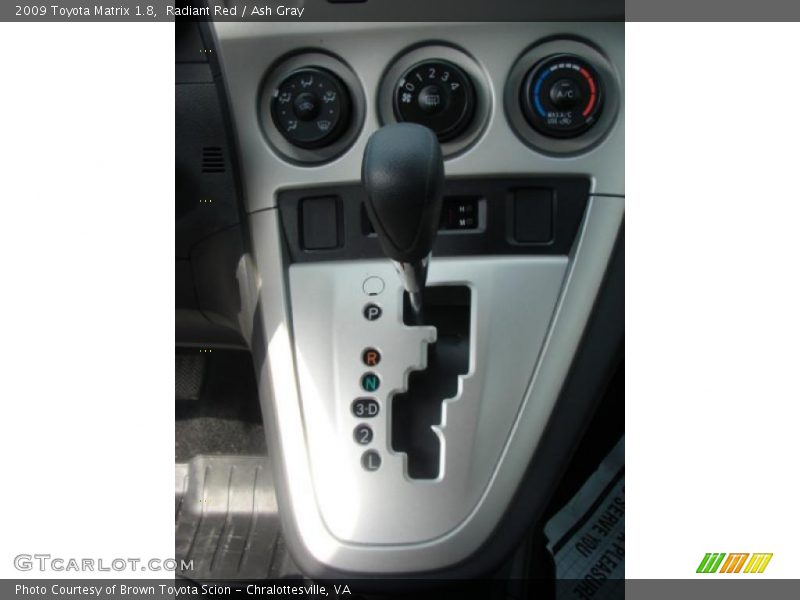 Radiant Red / Ash Gray 2009 Toyota Matrix 1.8