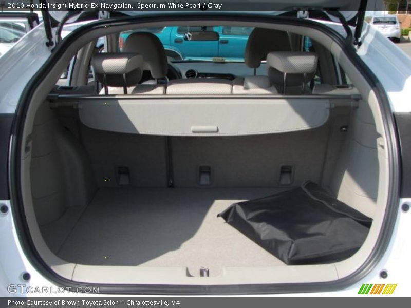 Spectrum White Pearl / Gray 2010 Honda Insight Hybrid EX Navigation