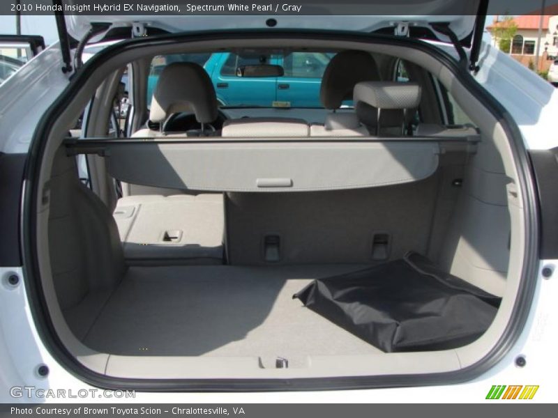 Spectrum White Pearl / Gray 2010 Honda Insight Hybrid EX Navigation