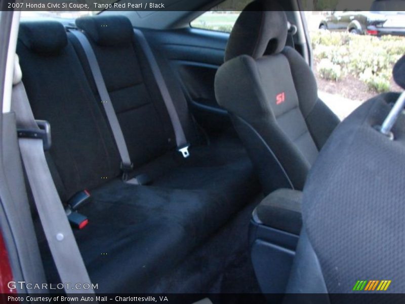 Tango Red Pearl / Black 2007 Honda Civic Si Coupe