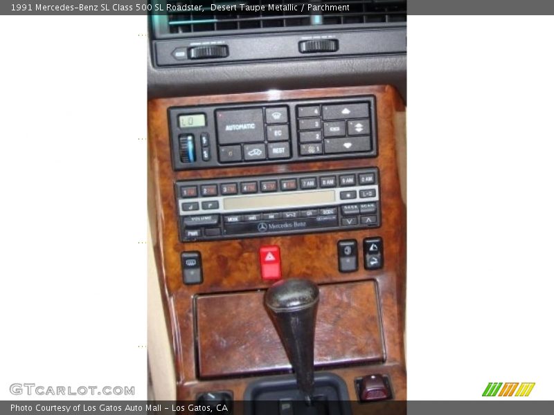 Desert Taupe Metallic / Parchment 1991 Mercedes-Benz SL Class 500 SL Roadster