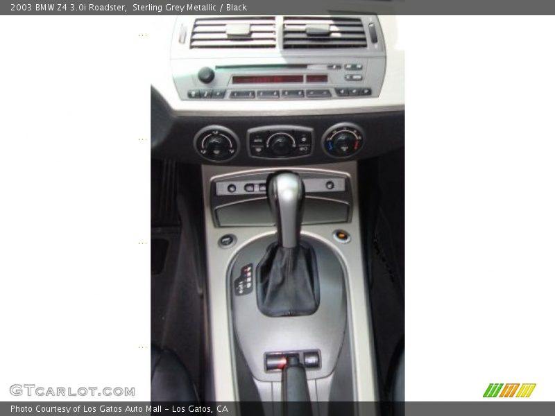Sterling Grey Metallic / Black 2003 BMW Z4 3.0i Roadster