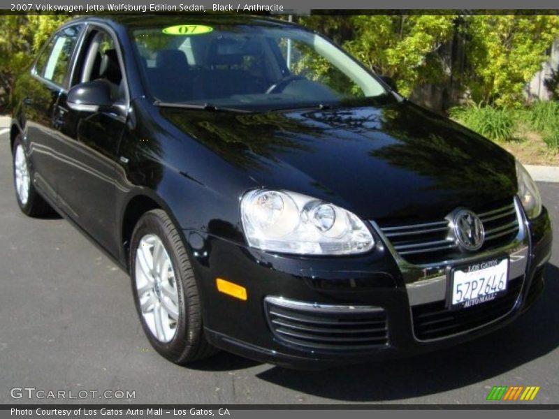 Black / Anthracite 2007 Volkswagen Jetta Wolfsburg Edition Sedan