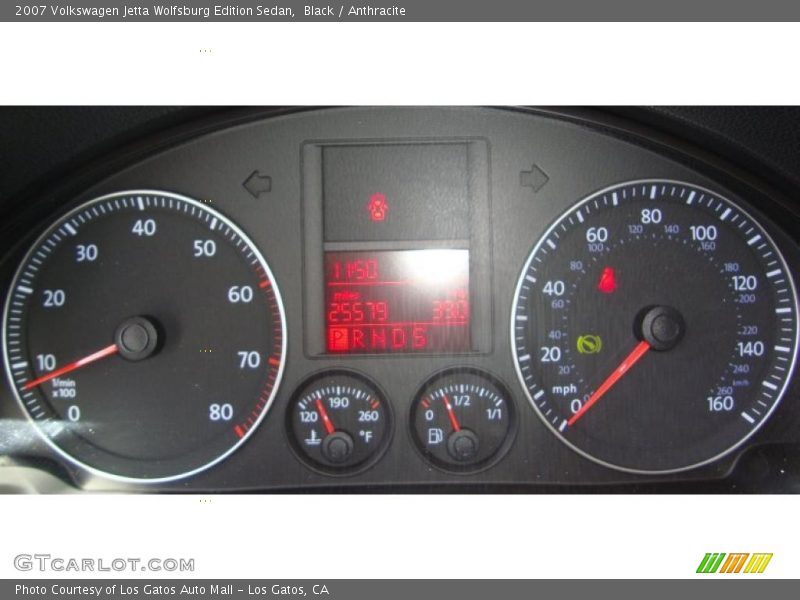 Black / Anthracite 2007 Volkswagen Jetta Wolfsburg Edition Sedan