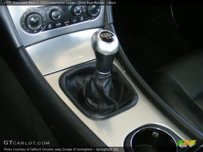  2005 C 230 Kompressor Sedan 6 Speed Manual Shifter