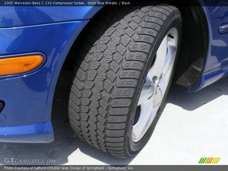 Orion Blue Metallic / Black 2005 Mercedes-Benz C 230 Kompressor Sedan