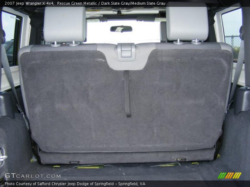 Rescue Green Metallic / Dark Slate Gray/Medium Slate Gray 2007 Jeep Wrangler X 4x4