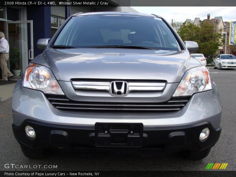 Whistler Silver Metallic / Gray 2008 Honda CR-V EX-L 4WD
