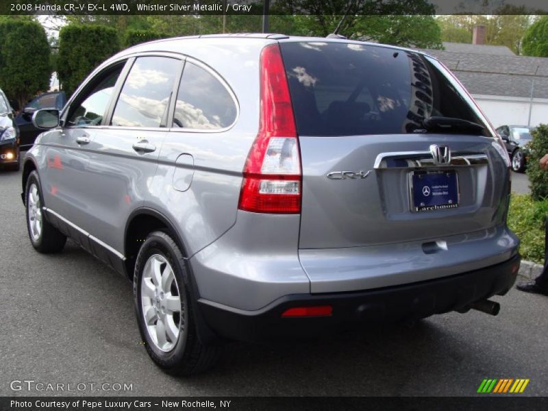 Whistler Silver Metallic / Gray 2008 Honda CR-V EX-L 4WD