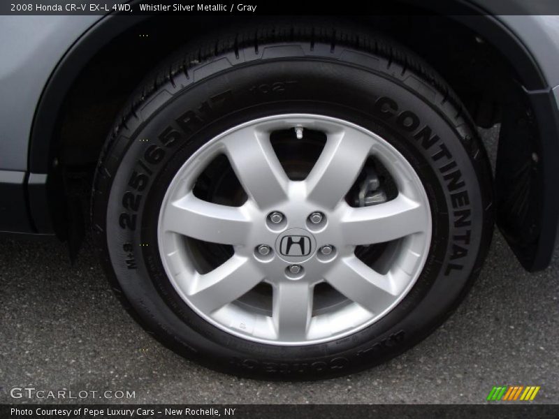 Whistler Silver Metallic / Gray 2008 Honda CR-V EX-L 4WD