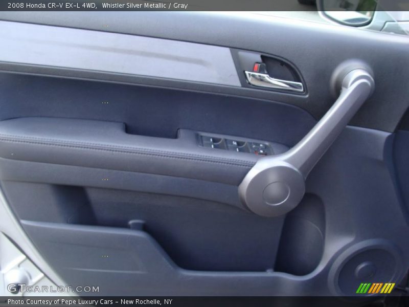 Whistler Silver Metallic / Gray 2008 Honda CR-V EX-L 4WD