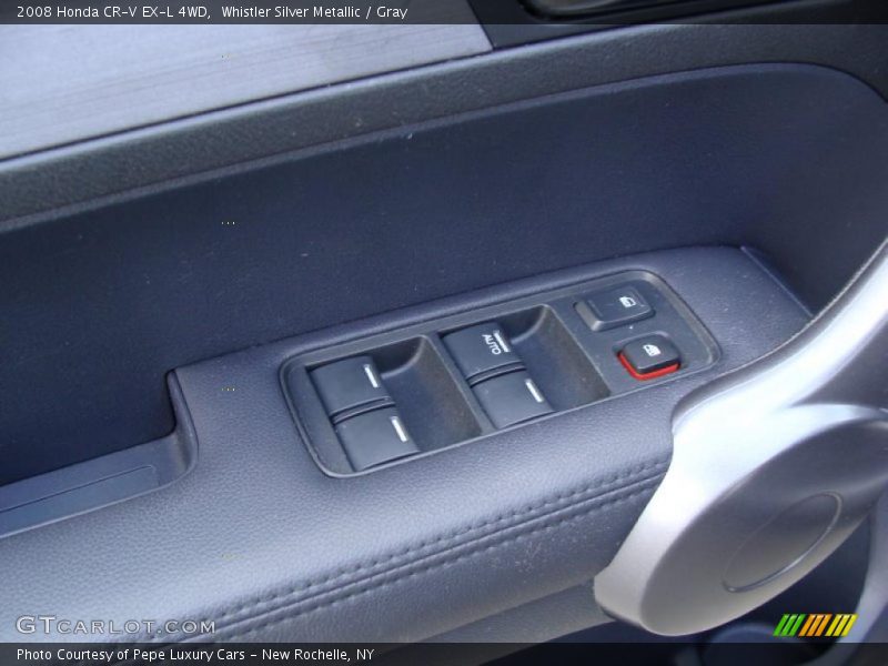 Whistler Silver Metallic / Gray 2008 Honda CR-V EX-L 4WD