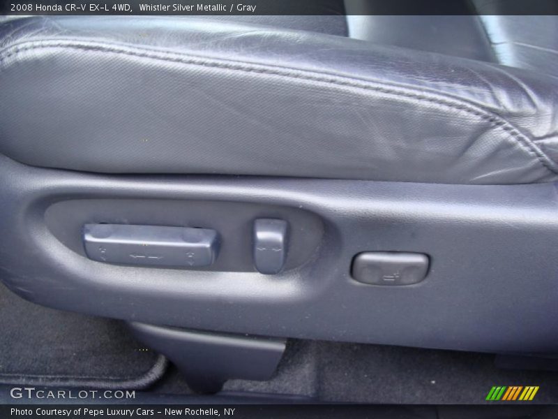 Whistler Silver Metallic / Gray 2008 Honda CR-V EX-L 4WD