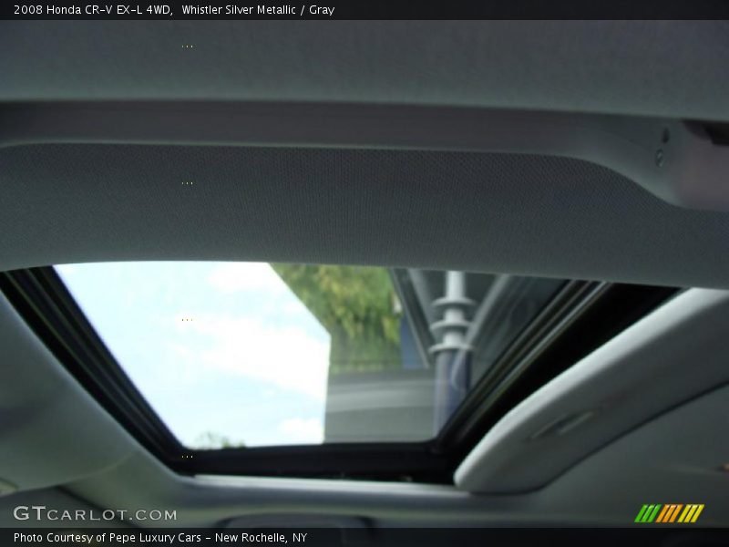 Whistler Silver Metallic / Gray 2008 Honda CR-V EX-L 4WD