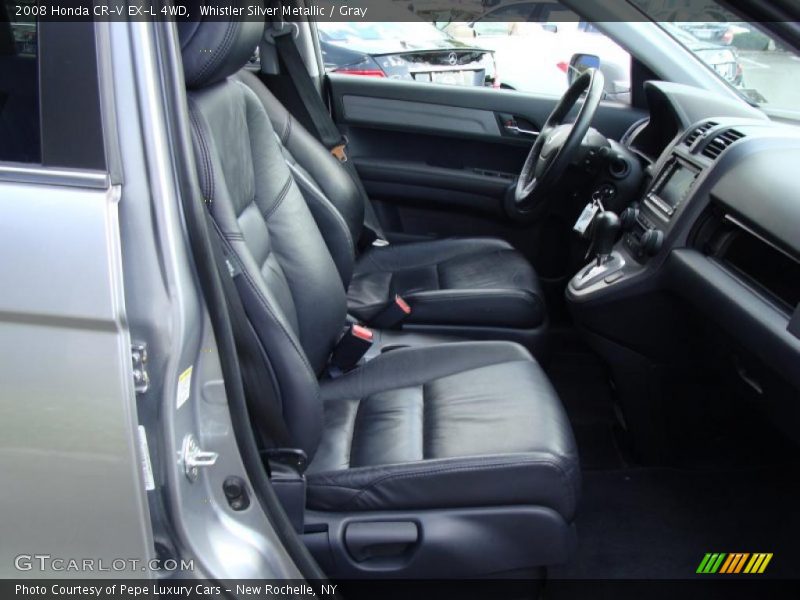 Whistler Silver Metallic / Gray 2008 Honda CR-V EX-L 4WD