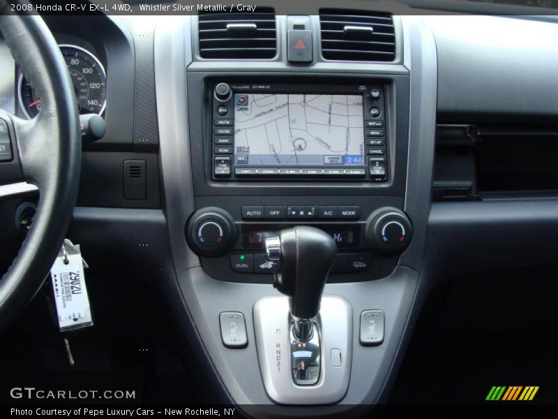 Whistler Silver Metallic / Gray 2008 Honda CR-V EX-L 4WD