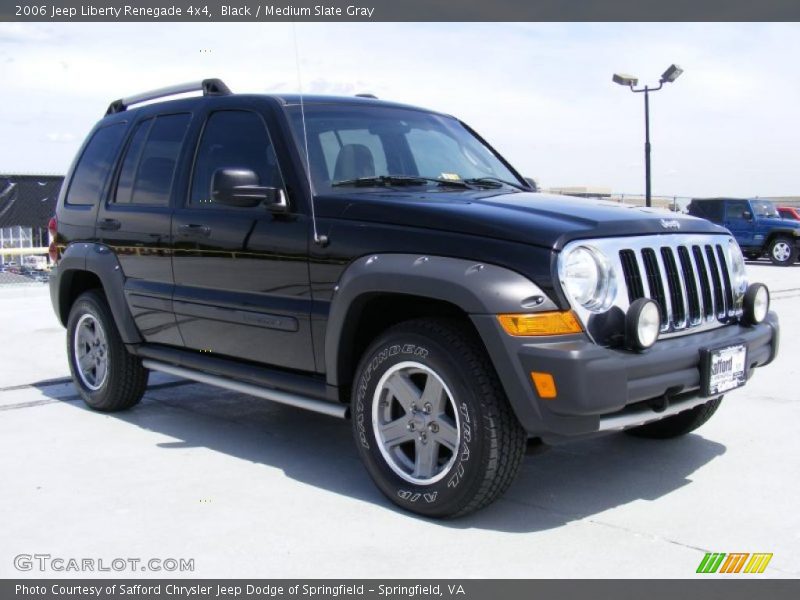 Black / Medium Slate Gray 2006 Jeep Liberty Renegade 4x4