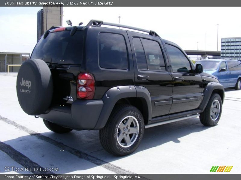 Black / Medium Slate Gray 2006 Jeep Liberty Renegade 4x4