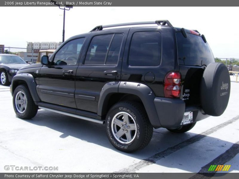 Black / Medium Slate Gray 2006 Jeep Liberty Renegade 4x4