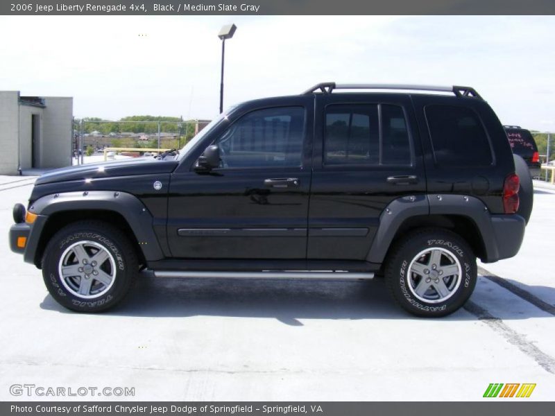 Black / Medium Slate Gray 2006 Jeep Liberty Renegade 4x4