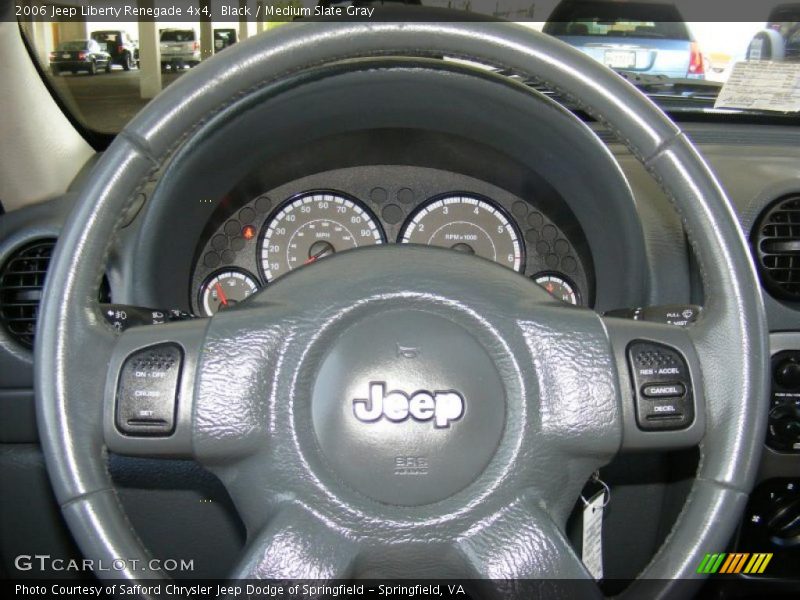 Black / Medium Slate Gray 2006 Jeep Liberty Renegade 4x4