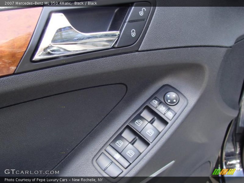 Black / Black 2007 Mercedes-Benz ML 350 4Matic