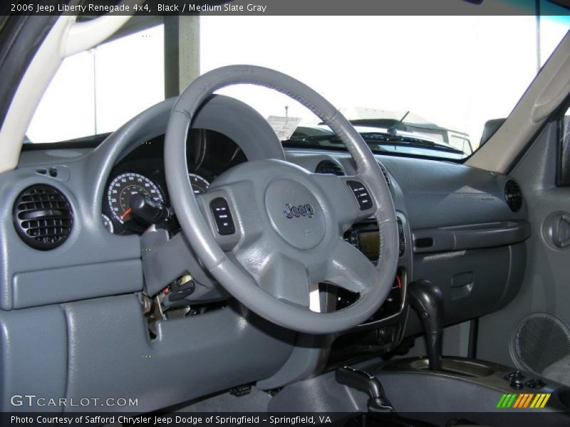 Black / Medium Slate Gray 2006 Jeep Liberty Renegade 4x4