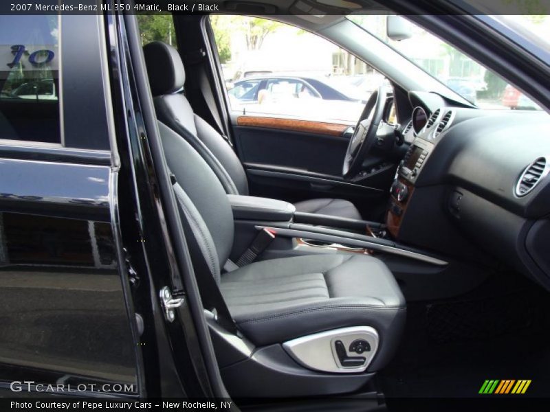 Black / Black 2007 Mercedes-Benz ML 350 4Matic