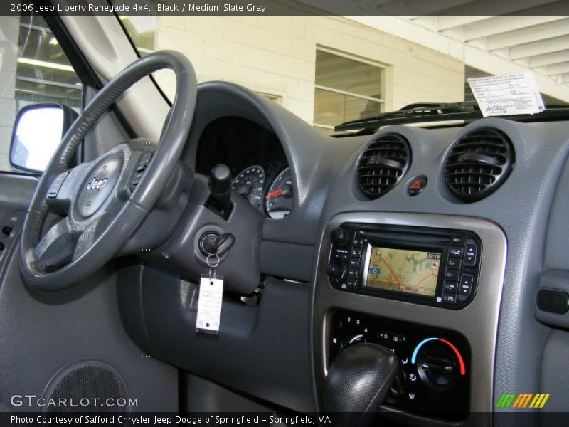 Black / Medium Slate Gray 2006 Jeep Liberty Renegade 4x4