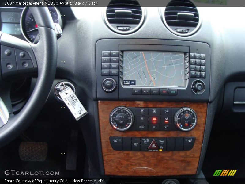 Black / Black 2007 Mercedes-Benz ML 350 4Matic